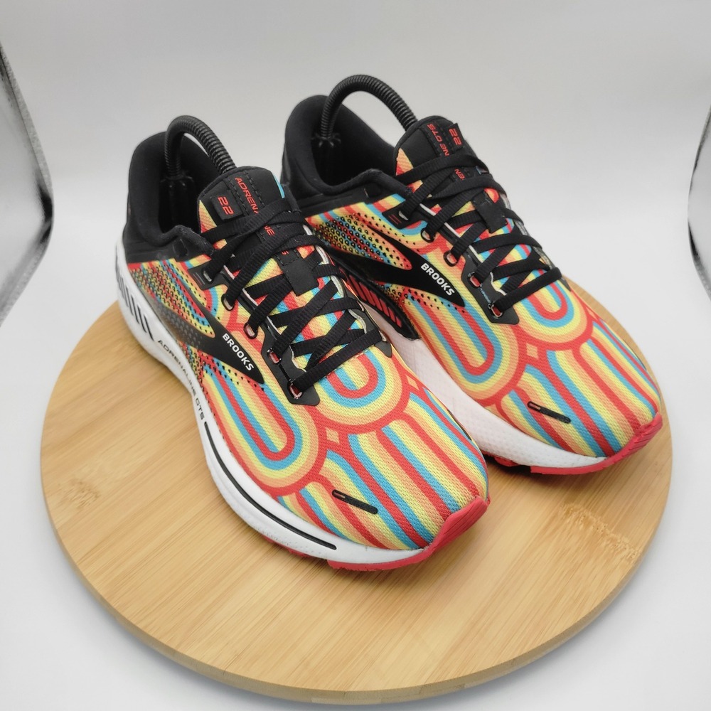 Brooks Adrenaline GTS 22 Womens 9.5 Running Shoes Disco Pack Bittersweet